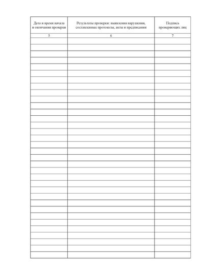 Журнал учета проверок (мероприятий) (100 страниц, прошит) - Охрана труда, Безопасность работ, Журналы (Твердая, мягкая обложка, прошитые) -  2