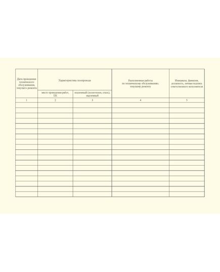 Эксплуатационный журнал газопроводов по маршруту. Приложение И к ГОСТ 34741-2021. Системы газораспределительные. Требования к эксплуатации сетей газораспределения природного газа (альбомный, прошитый, 100 стр.) - Объекты газораспределения, Журналы (Твердая, мягкая обложка, прошитые) -  2