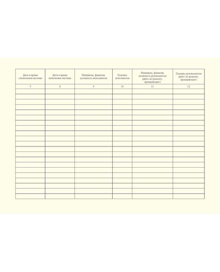 Эксплуатационный журнал средств автоматизированной системы управления технологическими процессами. Приложение М к ГОСТ 34741-2021. Системы газораспределительные. Требования к эксплуатации сетей газораспределения природного газа (альбомный, прошитый, 100 стр.) - Объекты газораспределения, Журналы (Твердая, мягкая обложка, прошитые) -  2