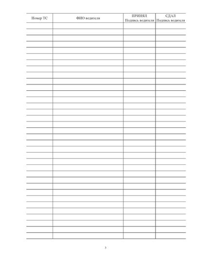 Журнал учета движения топливных карт  (прошитый, 100 страниц, нумерованный) - Автозаправочные станции, Автомобильный транспорт -  3