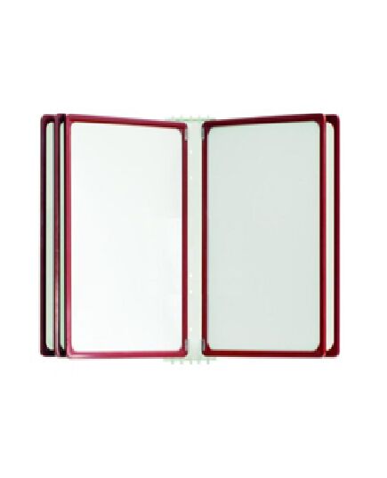 БУКВАРЬ-2 настенная информационная система с 10 рамками А3 (Белая) - Настенные, Информационные перекидные системы. (Стойки, кронштейны для подвешивания) -  1