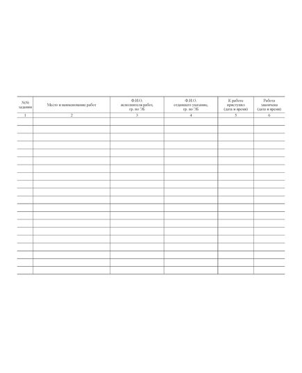 Журнал учета выдачи заданий  (прошитый, 100 страниц) - Охрана труда, Безопасность работ, Журналы (Твердая, мягкая обложка, прошитые) -  3