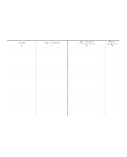 Форма ТУ-133 ЭТД, часть 1. Журнал расшифровки скоростемерных лент №1.  Утв. Распоряжением ОАО "РЖД" ОТ 11.12.2009 № 2531р. (прошитый, 100 страниц) - Локомотивы и локомотивное хозяйство, (ЦТ, ЦТР), Железнодорожный транспорт -  2