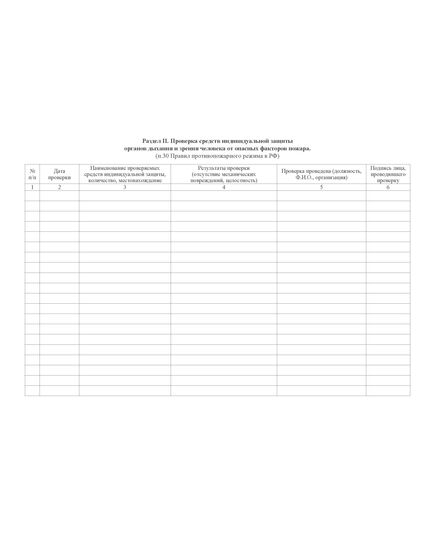 Журнал эксплуатации систем противопожарной защиты (15 разделов). Форма соответствует Правилам противопожарного режима в Российской Федерации, утв. Постановлением Правительства РФ от 16.09.2020 № 1479 (ред. от 03.02.2025 № 90) (обложка мягкий картон 300 гр.,прошитый, нумерованный, 204 стр.) - Пожарная безопасность, Журналы (Твердая, мягкая обложка, прошитые) -  26