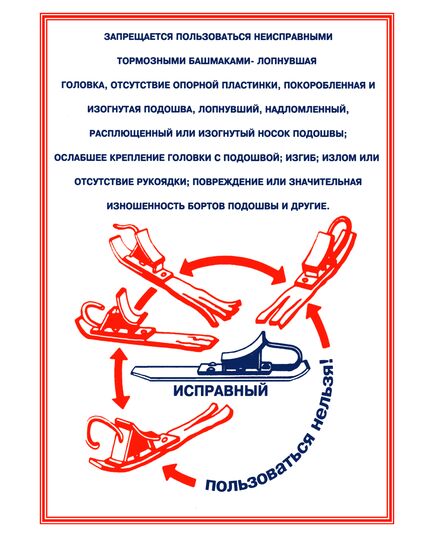 Плакаты «Охрана труда при работе на железной дороге» (14 листов, ламинированные, А3) - Путь и путевое хозяйство, (ЦП), Железнодорожный транспорт -  6