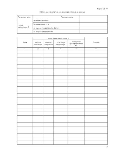 Форма ШУ-79. Журнал технической проверки сигнальной установки, утв. Распоряжением ОАО "РЖД" от 05.04.2024 № 891/р (книжный, нумерованный, прошитый, 104 стр.) - Автоматика и телемеханика на железнодорожном транспорте (ЦШ), Железнодорожный транспорт -  8