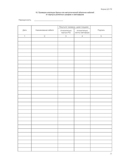 Форма ШУ-79. Журнал технической проверки сигнальной установки, утв. Распоряжением ОАО "РЖД" от 05.04.2024 № 891/р (книжный, нумерованный, прошитый, 104 стр.) - Автоматика и телемеханика на железнодорожном транспорте (ЦШ), Железнодорожный транспорт -  13