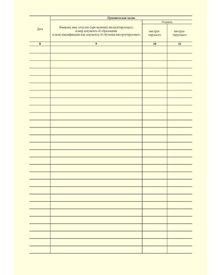 Журнал учета противопожарных инструктажей. Приложение к порядку, видам, срокам обучения лиц, осуществляющих трудовую или служебную деятельность, по программам противопожарного инструктажа, утв. Приказом МЧС России от 16.12.2024 № 1120 (100 стр., прошитый, книжный) - Пожарная безопасность, Журналы (Твердая, мягкая обложка, прошитые) -  3