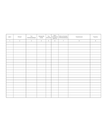 Форма ШУ-82. Журнал регистрации замены электроприводов, утв. Распоряжением ОАО "РЖД" от 05.04.2024 № 891/р (альбомный, прошитый, 100 страниц) - Автоматика и телемеханика на железнодорожном транспорте (ЦШ), Железнодорожный транспорт -  2
