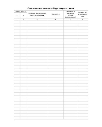 Журнал учета личных карточек работников (Т-2) (прошитый, 100 страниц) - Кадровая служба, Журналы (Твердая, мягкая обложка, прошитые) -  3