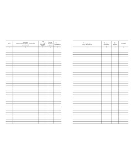 Журнал передачи документов (прошитый, 100 страниц) - Кадровая служба, Журналы (Твердая, мягкая обложка, прошитые) -  1