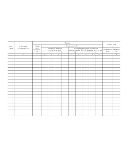 Книга учета прихода и расхода взрывчатых материалов участкового пункта хранения ВМ. Приложение № 16 к ФНиП "Правила безопасности при производстве, хранении и применении взрывчатых материалов промышленного назначения", утв. Приказом Ростехнадзора от 03.12.2020 № 494 (ред. от 25.05.2022) (альбомный, прошитый, 100 стр. нумерованный) - Объекты производства, хранения и применения взрывчатых материалов промышленного назначения, Промышленная безопасность -  5