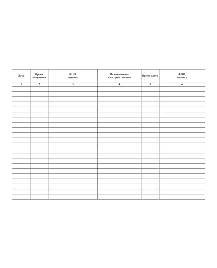 Журнал учета выдачи ключей от электроустановок (альбомный, прошитый, 100 страниц) - Энергетика, Электробезопасность, Журналы (Твердая, мягкая обложка, прошитые) -  1