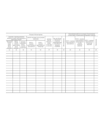 Журнал изоляционно-укладочных работ и ремонта изоляции (Форма № 2.14а к ВСН 012-88 (часть II)  (альбомный, прошитый, 100 стр) - Строительство, Журналы (Твердая, мягкая обложка, прошитые) -  3
