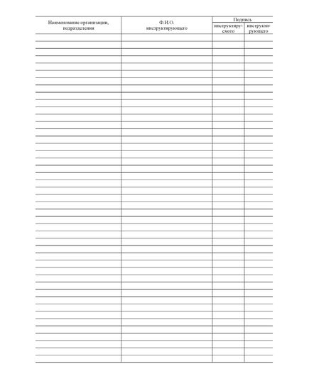 Журнал регистрации инструктажа по охране труда для работников сторонних организаций. (прошитый, 100 страниц) - Охрана труда, Безопасность работ, Журналы (Твердая, мягкая обложка, прошитые) -  3