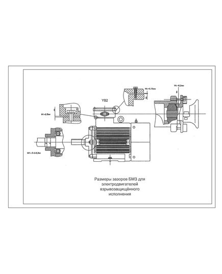 Бланк "Паспорт электродвигателя взрывозащищенного исполнения" (А4, 2-х стор.) - Энергетика. Электробезопасность, Бланочная продукция (Путевые листы, личные карточки и т.д.) -  2