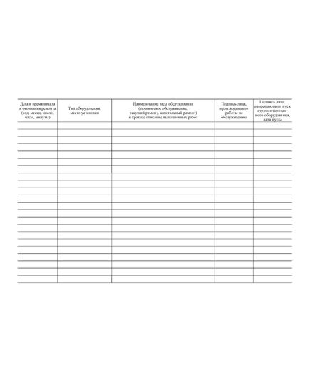 Журнал технического обслуживания и ремонта оборудования. Форма 39-э. Приложение к Правилам технической эксплуатации и требования безопасности труда в газовом хозяйстве Российской Федерации (утв. Приказом Росстройгазификации от 20.10.1991 № 70-П в ред. от 22.03.1994) (прошитый, 100 страниц) - Контроль технических средств и систем, Журналы (Твердая, мягкая обложка, прошитые) -  1