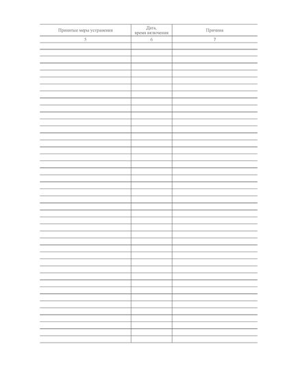 Журнал учёта неисправностей, отказов трубопровода (прошитый, 100 страниц) - Охрана труда, Безопасность работ, Журналы (Твердая, мягкая обложка, прошитые) -  1