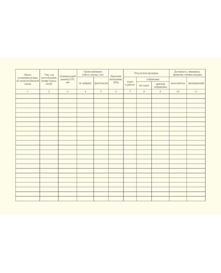 Журнал проверки и гидравлического испытания соединительных рукавов. Приложение 9 к ГОСТ Р 54982-2022. Системы газораспределительные. Объекты сжиженных углеводородных газов. Общие требования к эксплуатации (альбомный, прошитый, 100 стр.) - Объекты газораспределения, Журналы (Твердая, мягкая обложка, прошитые) -  1