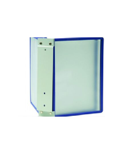 Информационная перекидная система настенная  (10 пластиковых рамок формата А4) - Настенные, Информационные перекидные системы. (Стойки, кронштейны для подвешивания) -  1