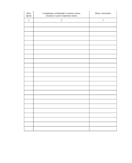 Приложение Ж к СТО РЖД 15.013-2021. Оперативный журнал. (прошитый, 100 страниц) - Энергетика, Электробезопасность, Железнодорожный транспорт -  1