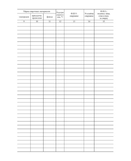 Журнал сварочных работ (для трубопроводов) (прошитый, 100 страниц, мягкий переплет, А4) - Строительство, Журналы (Твердая, мягкая обложка, прошитые) -  4