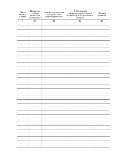 Журнал учета выхода автомобиля на линию и возврата с линии (прошитый, 100 страниц) - Автоперевозки, Автомобильный транспорт -  3