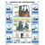 Комплект плакатов: Безопасность работ с электропогрузчиками, 2 листа, формат А2, ламинированные - Охрана труда, Безопасность работ, Плакаты (различные типоразмеры) -  1