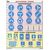 Комплект плакатов: Знаки дорожного движения, 8 листов, формат А2, ламинированные. - Автомобильный транспорт, Плакаты (различные типоразмеры) -  8